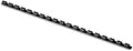 Staples 0.25 Inch Plastic Comb Binding Spines, Black, 100-Pack by Staples