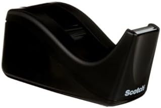Scotch Desktop Tape Dispenser,Black Two-Tone,1 Dispenser/Pack (C60-BK),(Pack of 12) - Image 2