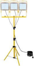 24000 Lumens LED Portable Work Light with Tripod Stand(1500W Equivalent) by Unknown
