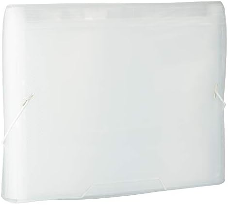 JAM PAPER Accordion Folders - 13 Pocket Plastic Expanding File - Letter Size - 9 x 13 - Clear - 2/Pack - Image 4