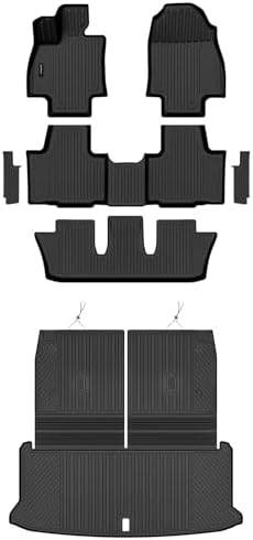 Auxko Floor Mats Cargo&Backrest Mat for Lexus TX 2026-2024 6-Seater - Image 2