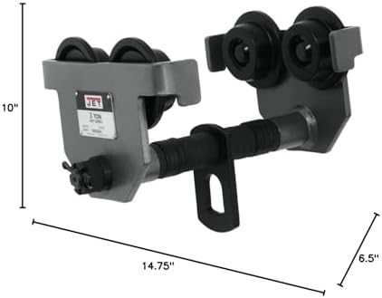 JET 3-Ton Manual Trolley (3-HDT) - Image 3