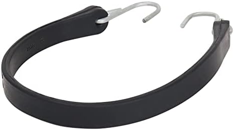 Bungee Rubber Cords Tarp 15’’-10pack with Metal Crimped S Hooks, Ideal for Securing Tarps, Cargo, Canvases, Weatherproof - Image 2