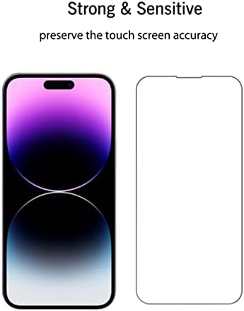 Ailun Screen Protector for iPhone 14 / iPhone 14 Pro, 3 Pack - Image 5