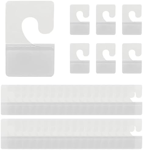 Clear Plastic Self Adhesive Hang Tags, 300Pcs - Image 5