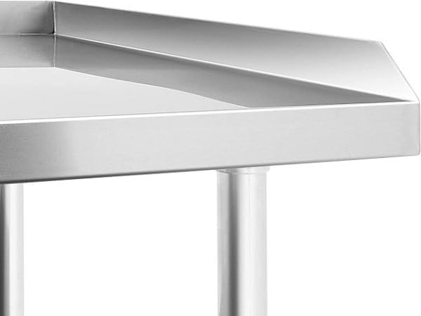 Stainless Steel Rolling Equipment Stand with Wheels (30 x 72) - Image 4