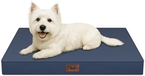 Waterproof Orthopedic Dog Crate Bed for Small Dogs & Cats by TailStories