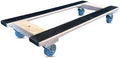 Made in USA Premium Solid Oak Furniture Dolly - 18"x40" H-Frame w/Non-Slip Grip, 3.5" Non-Marking Wheels, Heavy-Duty 1000 lbs Capacity (18"x40" Solid Oak Dolly) by CasterHQ