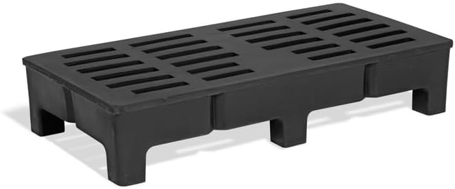 PolyMight Heavy-Duty Plastic Poly Dunnage Rack by SturdyEssentials