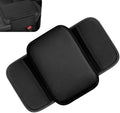 Car Center Console Cover, Leather Car Armrest Cover with 2 Side Storage Bags, Waterproof Anti-Scratch Soft Auto Middle Console Protector, Universal Arm Rest Pad for Vehicle SUV Truck(Black) by Unknown