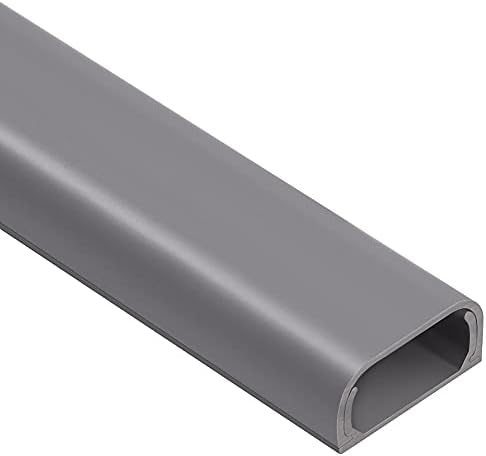 ZhiYo 43" Cord Covers for Wires on Wall, Grey Cord Hider, 0.95" W x 0.47" by ZhiYo