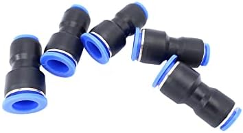 Push to Connect Fitting 1/2" x 5/16" Tube OD, Straight Union by IVLPHA