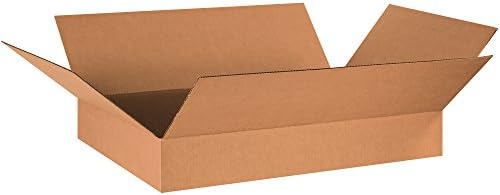 BOX USA 29x17x5 Corrugated Boxes, Large, 29L x 17W x 5H, Pack of 15 | Shipping, Packaging, Moving, Storage Box for Home or Business, Strong Wholesale Bulk Boxes by BOXUSA