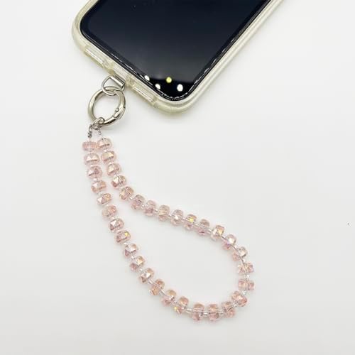 TENOC Beaded Phone Wrist Strap, Pink - Image 5