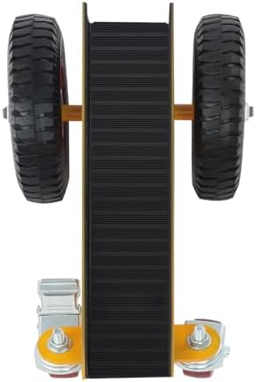 Four-Wheel Panel Handling Trolley, Panel Dolly Heavy Duty Door Cart with Anti-Fall and Anti-Tilt for Plasterboard, Wheels Panel Cart for Homes Warehouses Renovations Construction Sites - Image 4