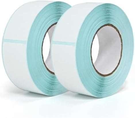 L Liked Blank 1 x 2 Inch Food Rotation Dissolvable Labels 2 Rolls by LLIKED