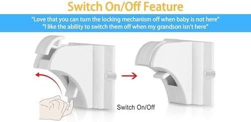 Vmaisi Magnetic Cabinet Locks for Babies (Standard, Count, 30.00) - Image 3
