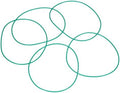 5pcs Fluorine Rubber O-Rings 85mmODx80mmIDx2.5mmW FKM Seal Gasket by Unknown