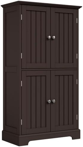 ChooChoo Bathroom Floor Cabinet with Adjustable Shelves by ChooChoo