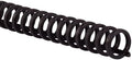 GBC Binding Spines / Spirals / Coils, 1/2" Diameter, 85 Sheet Capacity, ProClick, Black, 25 Pack (2515660) by GBC
