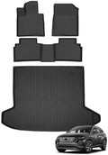 Cartist Floor Mats and Cargo Liner Fit for Hyundai Tucson 2022 2023 2024 2025 2026 (Not for PHEV & Hybrid) All Weather Floor Mat Tucson Accessories Heavy Duty Carpet Protection by cartist