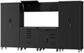 6-Piece Garage Storage Cabinets System Heavy Duty Workshop Set by FLIXELIO