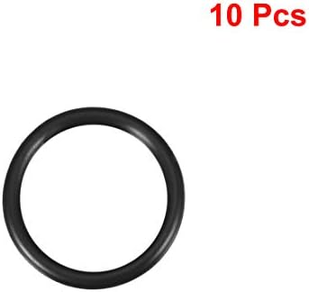 uxcell Nitrile Rubber O-Rings 38mm OD 30mm ID 4mm Width, Metric Sealing Gasket for Automotive Machine Plumbing, Pack of 10 - Image 2