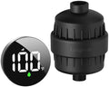 Longriver Tem8 Shower Filter Fixture with Temperature Display by DesignedforaSpa-LikeShower