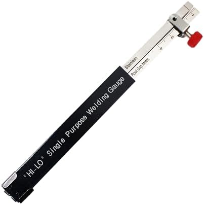HFS(R) HI-LO Welding Gauge 0.5-4CM - Metric for Internal Alignment and Fit-up/Misalignment by HFS