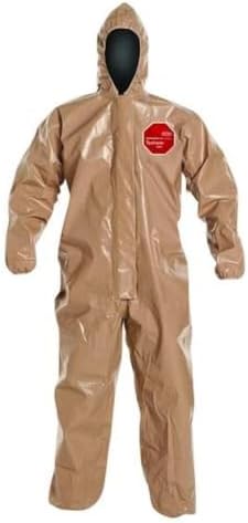 DuPont Personal Protection C3127TTNXL00 X-Large Tan SafeSPEC 2.0 18 mil Tychem CPF3 Chemic by DuPontPersonalProtection