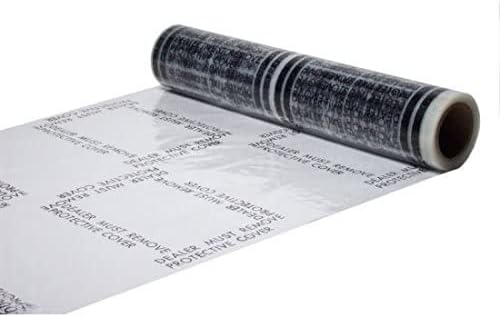 HI-TECH Clear Adhesive Car Carpet Protector Film Roll – 24" x 300' – 6mil by HI-TECH