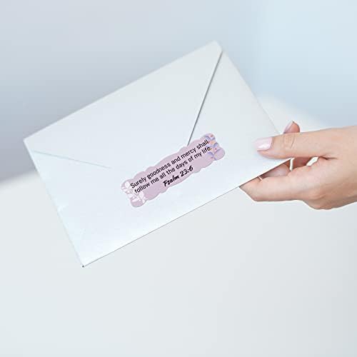 200 Pcs Scripture Stickers Bible Verse Inspirational Christian Gift Tags - Image 5