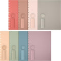 Fuutreo 8 Set Discbound Notebook Cover and Disc Set, Vintage Color by Fuutreo