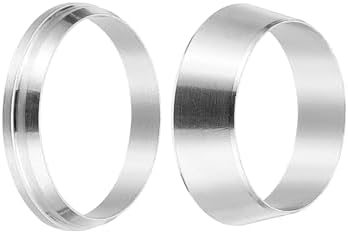 PATIKIL 3/4" Tube OD 304 Stainless Steel Compression Tube Fitting Sleeve, 5 Pack Double Ferrule Ring Tubing Fitting Assortment Kit, Silver - Image 3