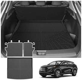 Cartist Cargo Liner for Nissan Ariya 2023 2024 2025 2026, All Weather Cargo Mats for Ariya Accessories, Heavy Duty TPE Trunk Mat, Car Accessories by cartist