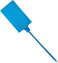 Plastic Seals Shipping Tags Logistics Use Big Sign Tie Large Label Tie, 255 mm Total Length, Package of 100 pcs (Blue) by XF-Vel
