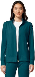 Cherokee iFlex Scrub Jacket for Women 2 Pocket Zip Front by Cherokee