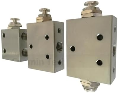 1PCS 2P 31P 3P 41P 4P 4PP Mini Directional Valve M5 G 1/8 Mechanical Valve Pneumatic Valve(41P-1-8) - Image 2