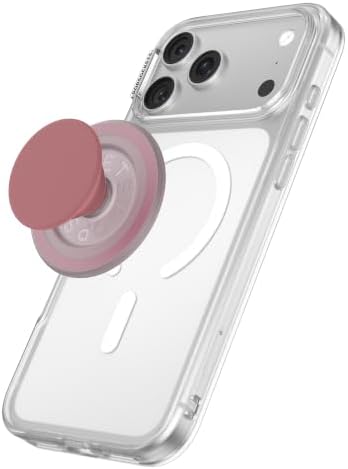PopSockets Phone Grip for MagSafe, Magnetic Holder- Clay by PopSockets
