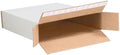 Aviditi 12317SSFOL Self-Seal Side Loading Corrugated Cardboard Box 12 1/2" L x 3" W x 17 1/2" H, White, for Shipping, Packing and Moving (Pack of 25) by Aviditi