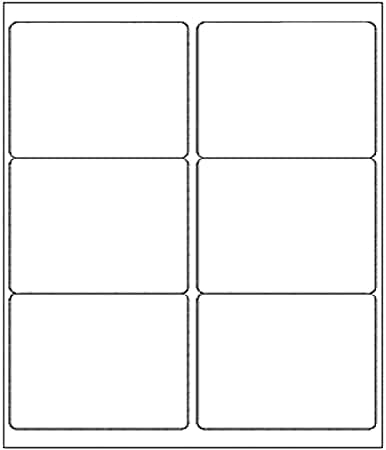 Coopaty FBA 6 UP Shipping Labels, 3-1/3 x 4 Sticker Labels Address Labels - Image 6