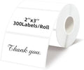 3" x 2" White Thermal Label,Self-Adhesive Rectangle Thermal Sticker Labels for Logo Design,Name/Price Tag,Thanks Card,Address,QR Code by Unknown