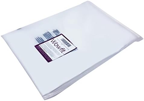 Wowfit 400 CT 4-Size FBA Poly Bags, Suffocation Warning, Permanent Adhesive - Image 5
