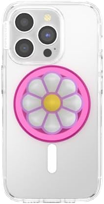 PopSockets Phone Grip for MagSafe, Magnetic Holder- Doodle Daisy Boca - Image 3