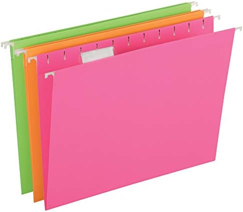 Pendaflex Glow Hanging File Folders, Letter Size, Assorted, Case (81670), 12 Count (Pack of 10) - Image 5