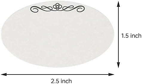 L Liked 120 Dissolvable Food Labels 1-1/2"x2-1/2 for Canning Jars - Image 4