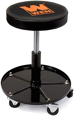 WEN 73012T 300-Pound Capacity Pneumatic Rolling Mechanic Stool - Image 2