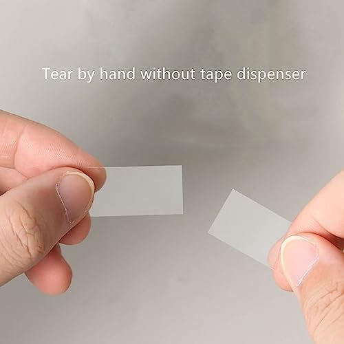 24 Rolls Transparent Tape, Clear Tape Refills for Dispenser, Tear by Hand, 3/4-Inch Clear Tape Refill Roll for Gift Wrapping,Office, Home, School - Image 2