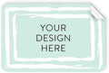 100 Custom Vinyl Stickers - Upload Your own Image, Text, Design, Logo - Personalized Logo Labels for Handmade, Packaging, Bottle, Jars, Candle, Brand Stickers (Mint, 6x4) by DayStarCustomDesigns