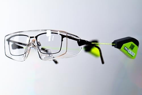 ProAction Over-the-Lens, SAFETY GLASSES - Interchangeable, Anti-fog, Anti-scratch, Feather-light Fit - PPE by Unknown